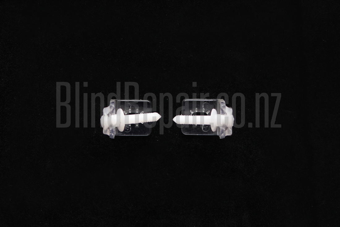 Luxaflex Blinds - Slimline® Venetian Hold Downs Clips and Pins Combo Auckland New Zealand NZ